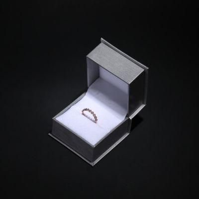 2020 New Luxury Unique Black Drawer Custom Silver Foil Logo Bracelet Jewelry Boxes Packaging