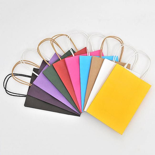 Colorful Customized Printed Kraft Paper Bag Manufacturers