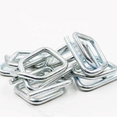 Galvanized Steel Wire Buckle for Pet Cordstrap