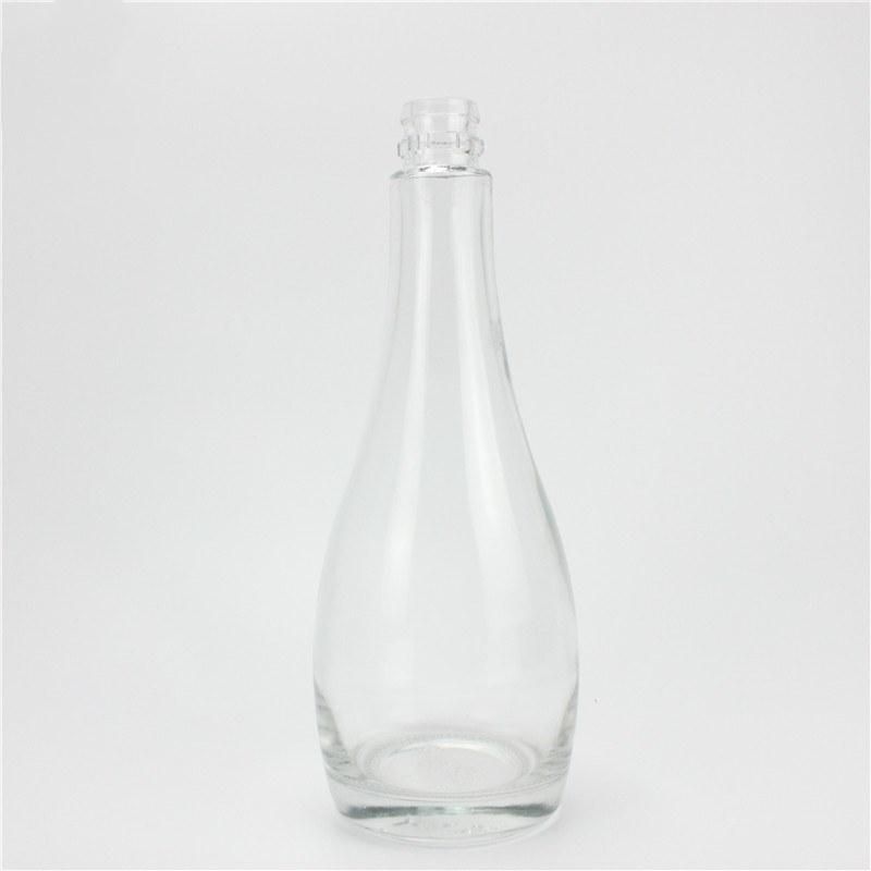Wholesale Unique Shape 700ml 750ml 1000ml Vodka Glass Bottle