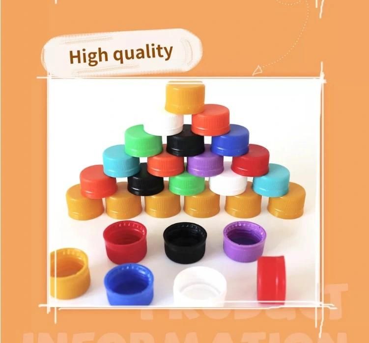 Hot Selling 38mm Plastic Caps Orange Colors for Bottle