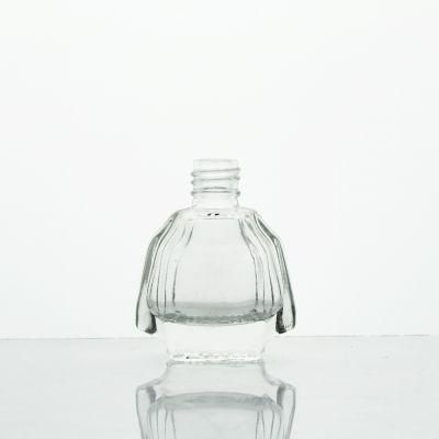Luxury Glass Nail Polish Bottle Square Nail Polish Bottle with Brush Packing