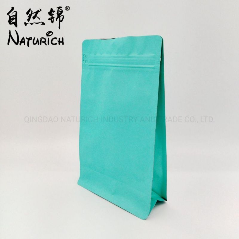 Heavy Duty Quad-Seal Food Packaging Bag with Zipper