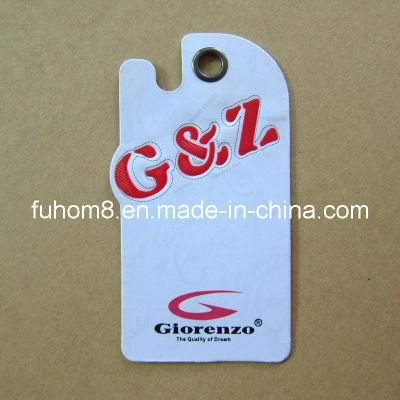 Paper Hang Tag with PVC Logo (FH-HT-199)
