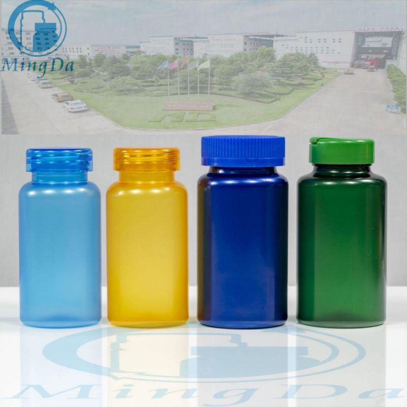 Capsule/Softgel Packaging Pet Food Grade Products Plastic PCR Bottle Wholesale 250ml with Clild Resistant Cap