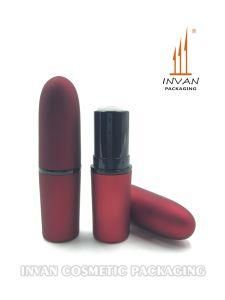 Bullet Shape New Design Cosmetic Packaging Fashion Red Matte Lipstick Case for Makeup
