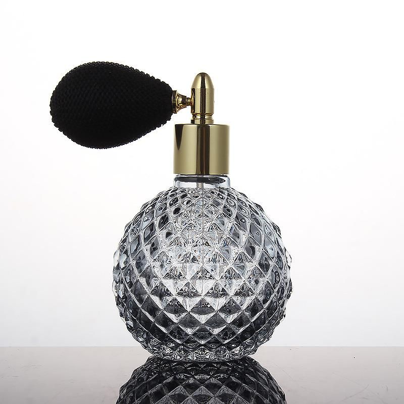 100ml Colorful Airbag Perfume Spray Bottle Gasbag Balloon Fragrance Bottle Atomizer Glass Essential Oil Bottles