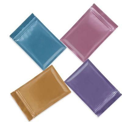 Three Side Seal Aluminum Foil Golden Foil Packaging Bag