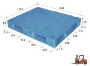 Shelf Pallet Recyclable HDPE Plastic Pallet for Industrial Use