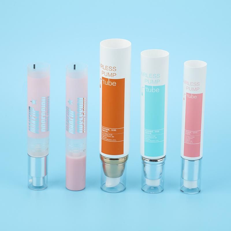 Airless Pump Cosmetic Tube for Cream or Foundation