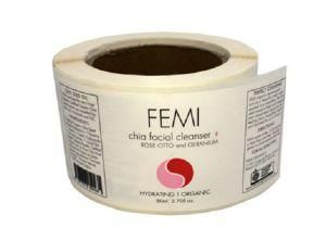 Popular Customrized Printing Cosmetic Stickers with Low Price