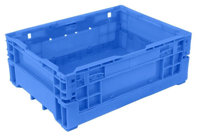 S903 S Folding Containers Adjustable Plastic Storage Box, Foldable Storage Box, Hard Plastic Collapsible Storage Box