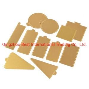 1mm 3 Inch Gold Silver Food Cake Base Board