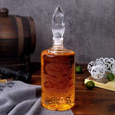 Top Quality Glass Bottle for Tequila, Liqueur