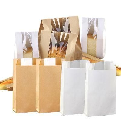 Brown Sandwich Bakery Bread Food Packaging Kraft Paper Bags