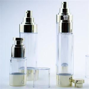 Cosmetic Packaging Face Lotion Airless Bottle with Pump Cap