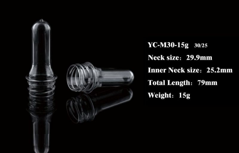 30mm 15g Pet Perform for Cosmetic Bottle Plastic Bottle Perfume Bottle Good Quality Like Glass Bottle 30/25