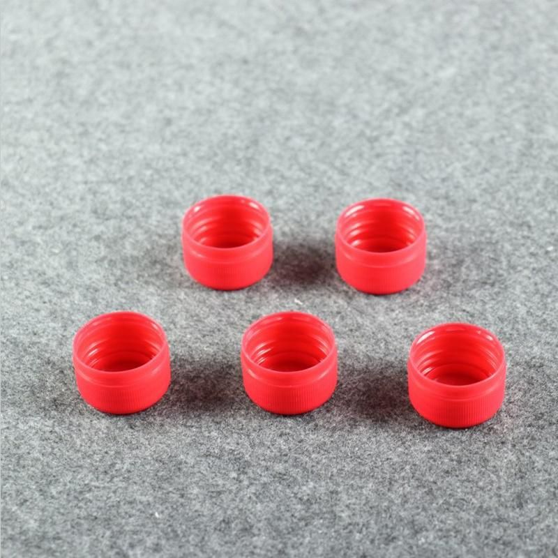 Competitive Price China Supplier 28mm PP Plastic Caps Red Colors High Neck for Bottle