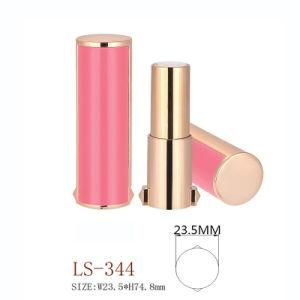 Wholesale Customized Empty Plastic Round Makeup Container Lipstick Tube Cosmetic Packaging