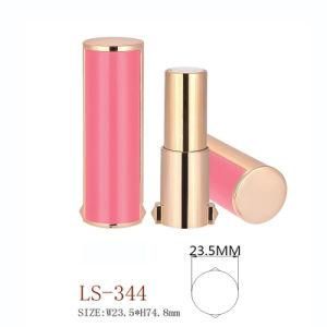 Wholesale Customized Empty Plastic Round Makeup Container Lipstick Tube Cosmetic Packaging