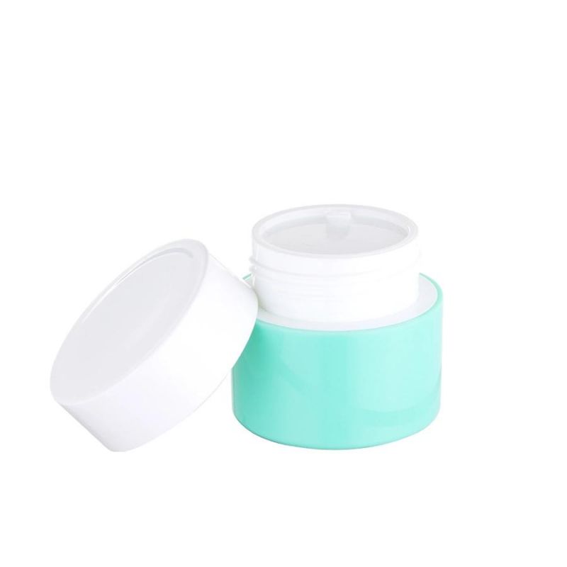 50ml PP Plastic Cream Cosmetic Jar with Lids Wholesale Cosmetic Packaging Box Cream Acrylic Jar