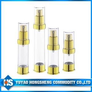 Acrylic Cosmetic Airless Pump Bottle with PP