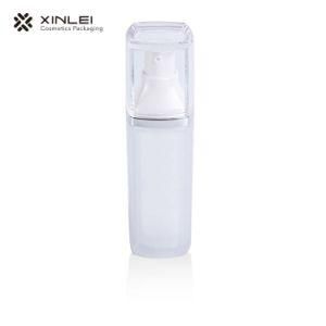 30ml Square Shape PETG Airless Bottle with High Efficiency