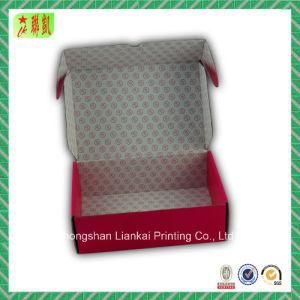 Hot-Sale Corrugated Shipping Boxes with Pink Color