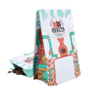 Wholesale Custom Printed Plastic Packaging Snack Nut Recyclable Zip-Lock Reusable Zipper Coffee Bag