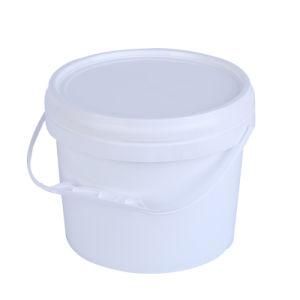 Food Grade Round Shape White 10L Plastic Pickle Bucket for Sale