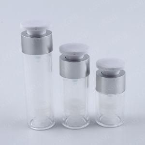 Popular Transparent Airless Cosmetic Bottle for Skin Care