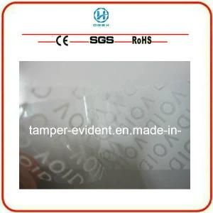 Security Label/Tamper Evident Sticker/Security Adhesive Label Sticker