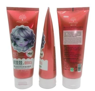 Empty Bb Cream Cosmetic Packaging Tubes Plastic Soft Cosmetic Tube 30/50 Ml Wholesale PE Cosmetic Squeeze Tub