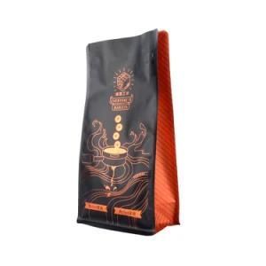 Coffee Bean Powder Snack Nuts Packaging Plastic Food Packaging Bag Stand up Pouch Bottom Composite Zipper Zip Lock Ziplock Bag