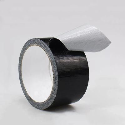 Waterproof Heavy Duty Coloured Rubber Adhesive Black Silver Repair Sealing Binding Customized Gaffer Cloth Duct Tape