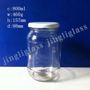 800ml Glass Jar with Any Size Available