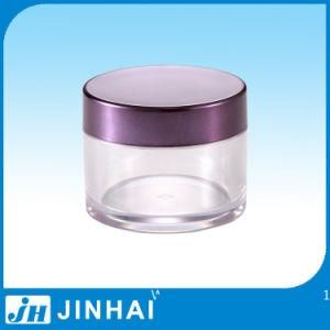 (T) PETG Plastic Transparent Cosmetic Jar Cream Jar