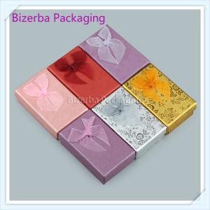 Flower Paper Cardboard Gift Box for Jewelry Packing