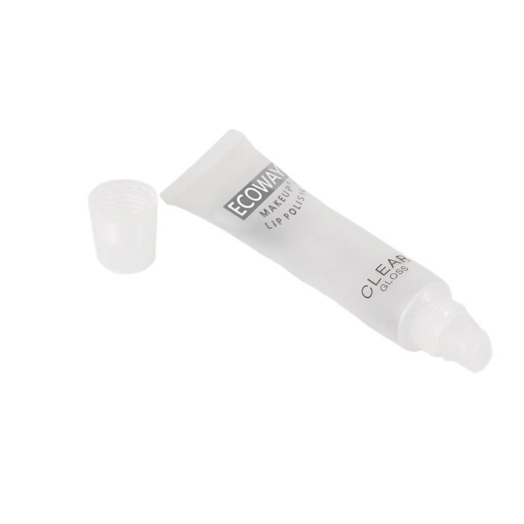D19mm D16mm Cosmetic Plastic Clear Squeeze Tubes Lip Gloss/ Lip Gloss Tube Plastic Cosmetic Soft PE Tube