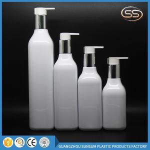 Plastic and Aluminum Color Airless Bottle for Square Cosmetic Packaging