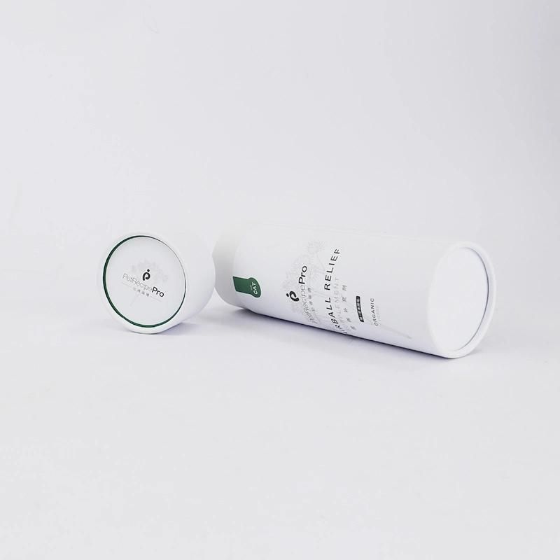 Custom Small Diameter Fsc Paper White Tube Box