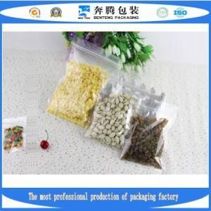 Factory Production Zipper Bags, Plastic Food Packaging Bags