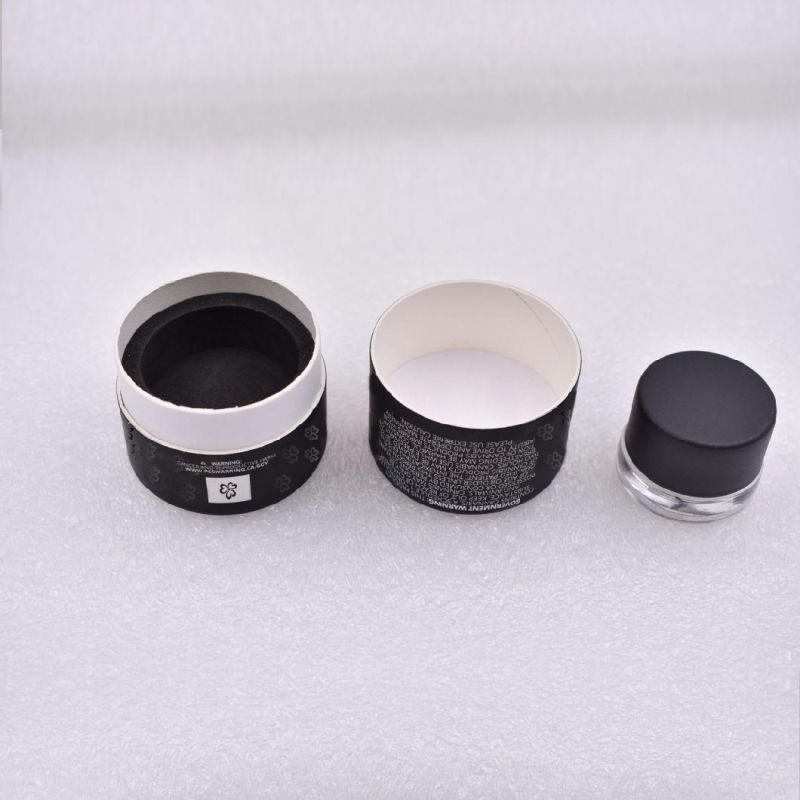 Eco Friendly Natural Paper Cardboard Tube Cosmetic Jar Packaging