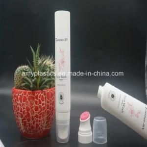 Empty Cosmetic Packaging Soft Tube with Brush Cap