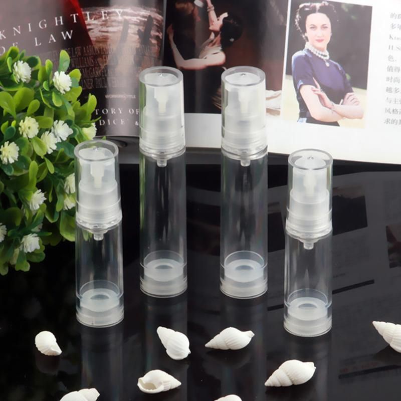 in Sock 5ml 10 Ml Cheap Custom Mini Atomizer Clear Face Mist Airless Spray Bottle Packaging Cosmetic Airless Pump Bottles