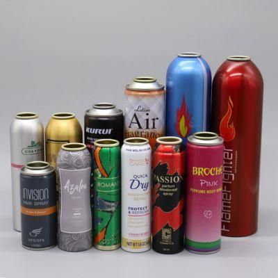 Custom Printed High Pressure Aerosol Fire Extinguisher Aluminum Can