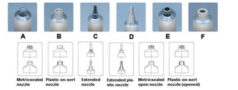 Printed Medical Glue Soft Collapsible Aluminum Packing Tube