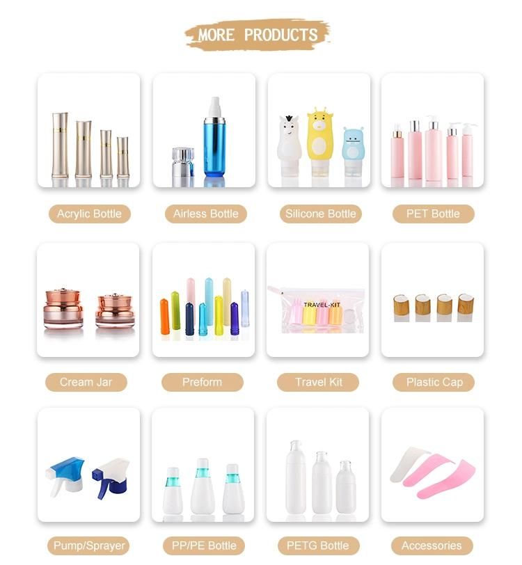 Zy01-B286 Cosmetic Packaging Plastic Bottles