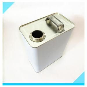 Metallic Tin Can_1gallon_for Lubricant