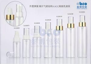 High-End Gold Plating Shoulder Cover Series Cosmetic Packaging Lotion Bottle